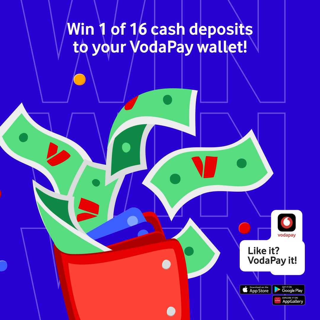 VodaPay's tweet image. This #YouthDay we're rewarding a few lucky VodaPayers with a R100 cash injection to your VodaPay Wallet! 🤑 Like and share this post, and make sure you've downloaded and registered on VodaPay for a chance to win: vodapay.co/theoneapp 

Like it? #VodaPayIt 
Ts and Cs in bio.