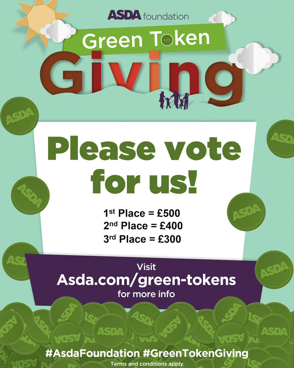 We’ve been chosen for Green Token Giving at Asda Newport! Vote for us weekly at loom.ly/Gu6FMYQ and we could receive £500 from The Asda Foundation to bring together communities to socialise and take part in dance sessions at <a href="/RiverfrontArts/">The Riverfront</a>  ⭐️