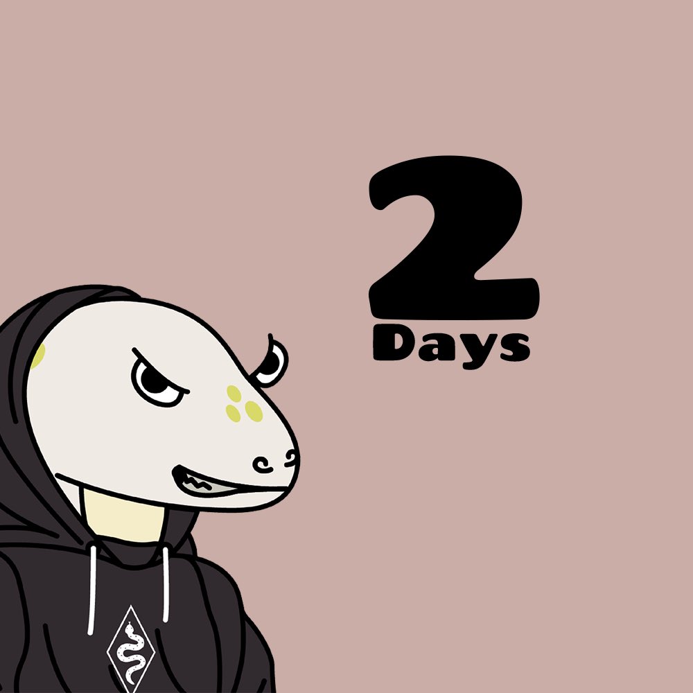 ONLY 2 MORE DAYS TIL #FREEMINT!
🤯🤯🦎🦎🦎🧪🧪

Can’t wait to chat with all the new #SketchyManders that will mint on 6/16🎊🎉

Make sure you get yours ASAP!

#NFTCommmunity #NFT #nftart