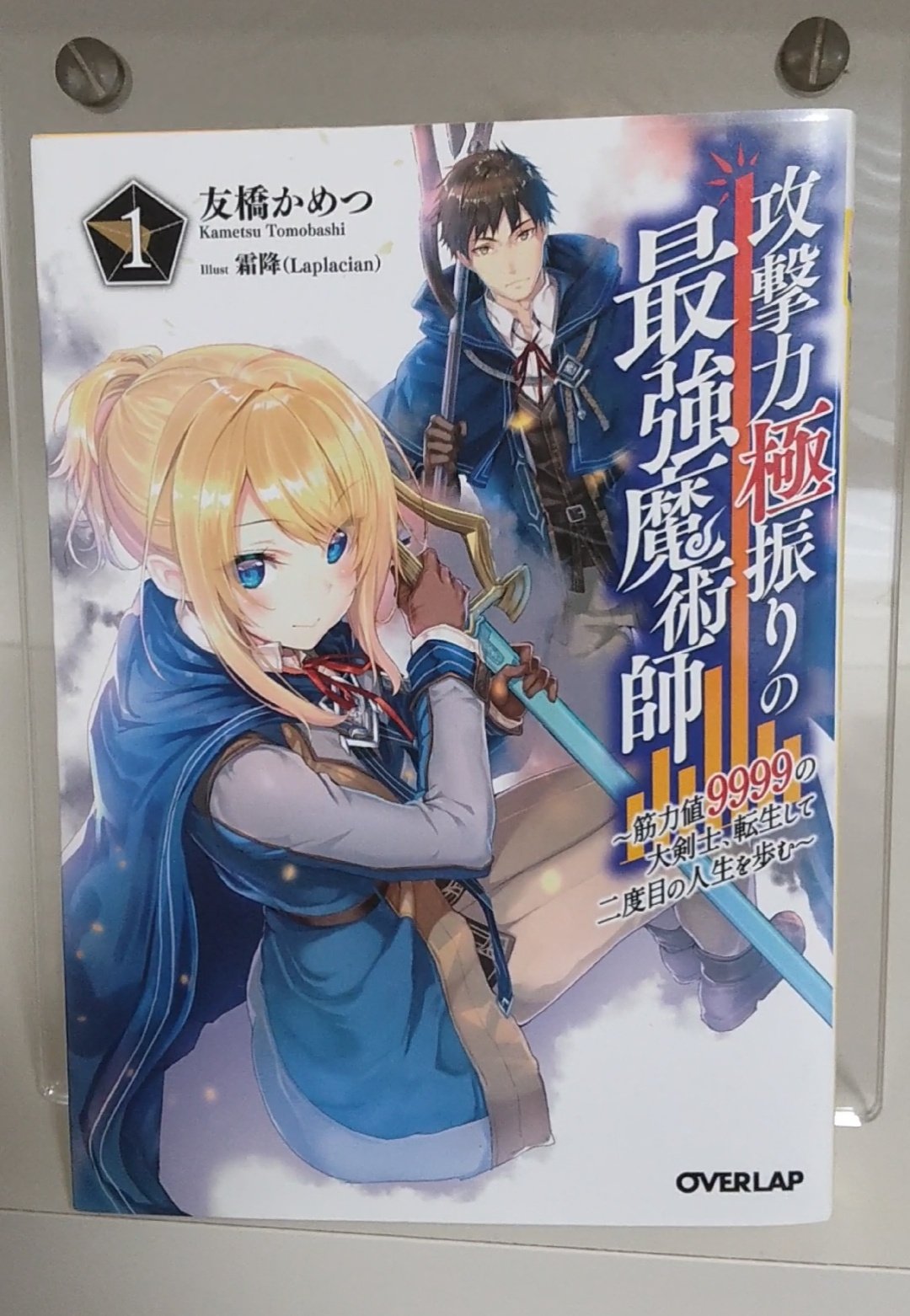 Yohei 攻撃力極振りの最強魔術師 筋力値9999の大剣士 転生して二度目の人生を歩む 1巻読了 最強の魔術師が杖 物理 で無双する 転生バトルファンタジー 主人公最強モノで 楽しかったです ライトノベル ラノベ好きと繋がりたい T