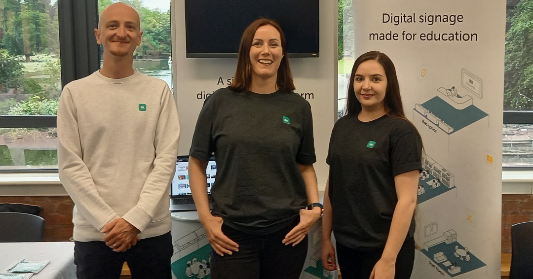 trilbytv's tweet photo. We had a great day yesterday at @TheANME #WM13 event! 🤩

#ANME #EdTech #Education #DigitalSignage #Networking #EduTwitter #EduChat https://t.co/Y0aliz7Dx1