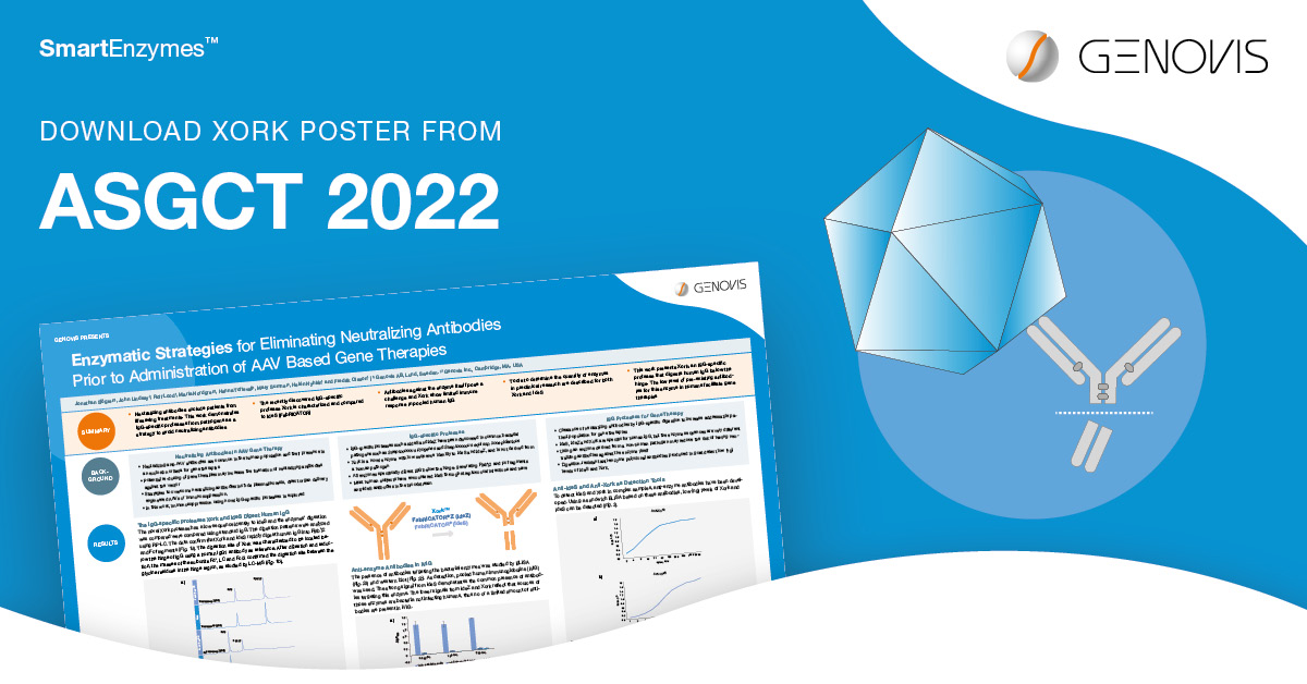 Get your copy the poster that we presented at the ASGCT meeting in Washington, and learn more about SmartEnzymes™ for gene therapy!
genovis.com/support/resour… 
#genovis #smartenzymes #genetherapy #xork #asgct22