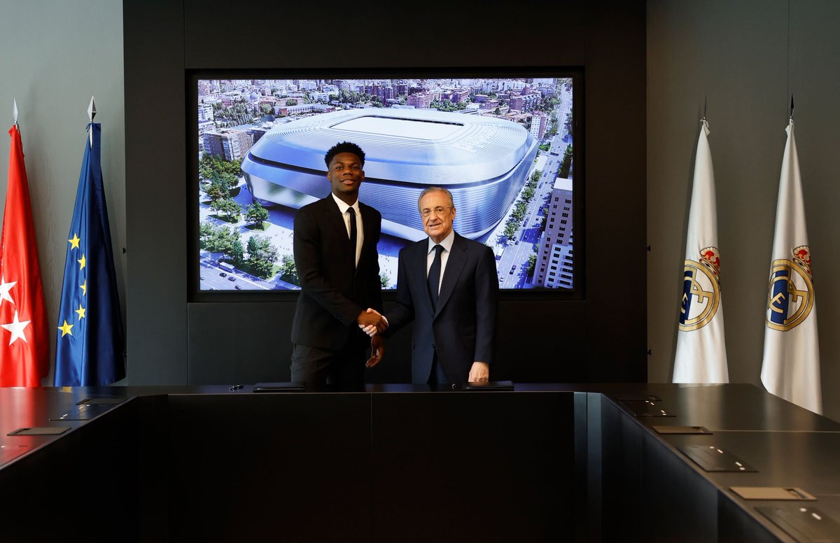 #WelcomeTchouameni 🤍🤍🤝