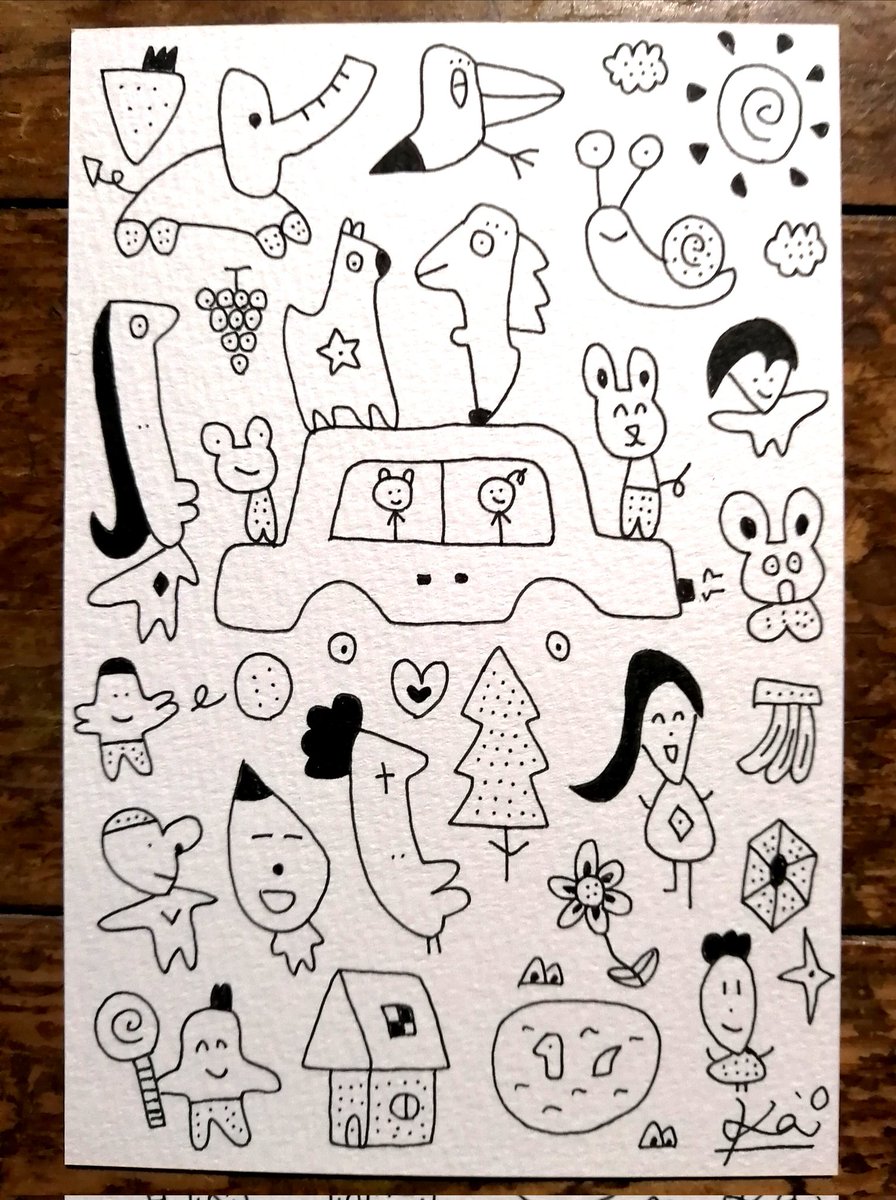 らくがき描きました🌟 