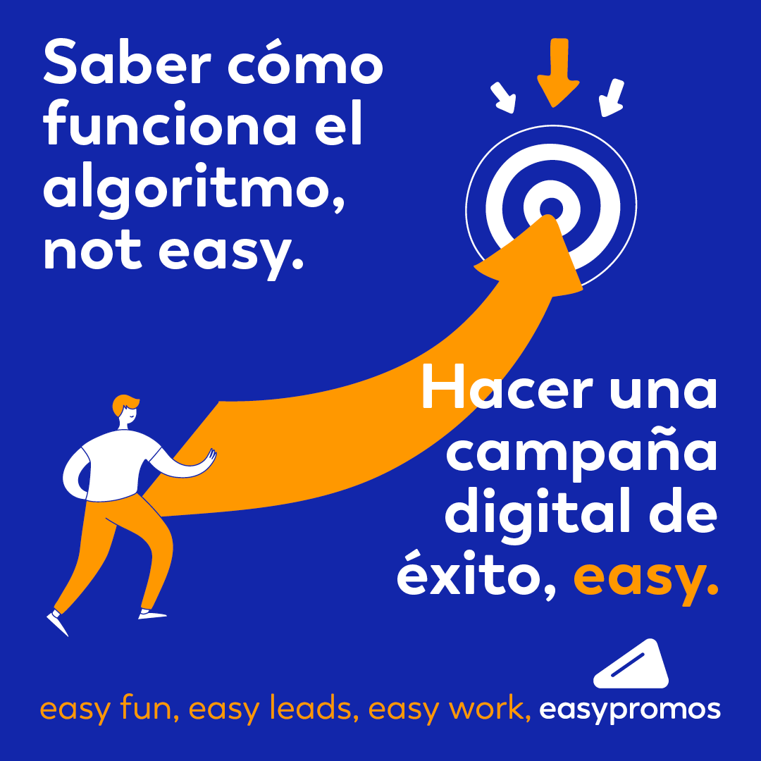 El algoritmo nos tiene fritos 🤯. Ya no sabemos si pediros un like 💘, un comentario 💬​, que guardéis la publicación 💾​ o que nos hagáis la cena 😂. Pero lo que sí que es easy es que todas vuestras promociones sean 🔝. 📣​¡Crea la tuya!📣​

Más info → epr.ms/3aWYayf