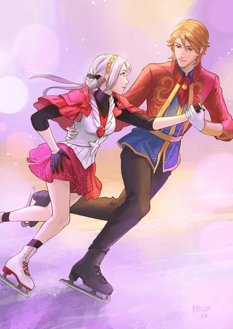 Ferdinand / Edelgard
ferdigard comm for @teakanchor ✨

#FE3Hopes 