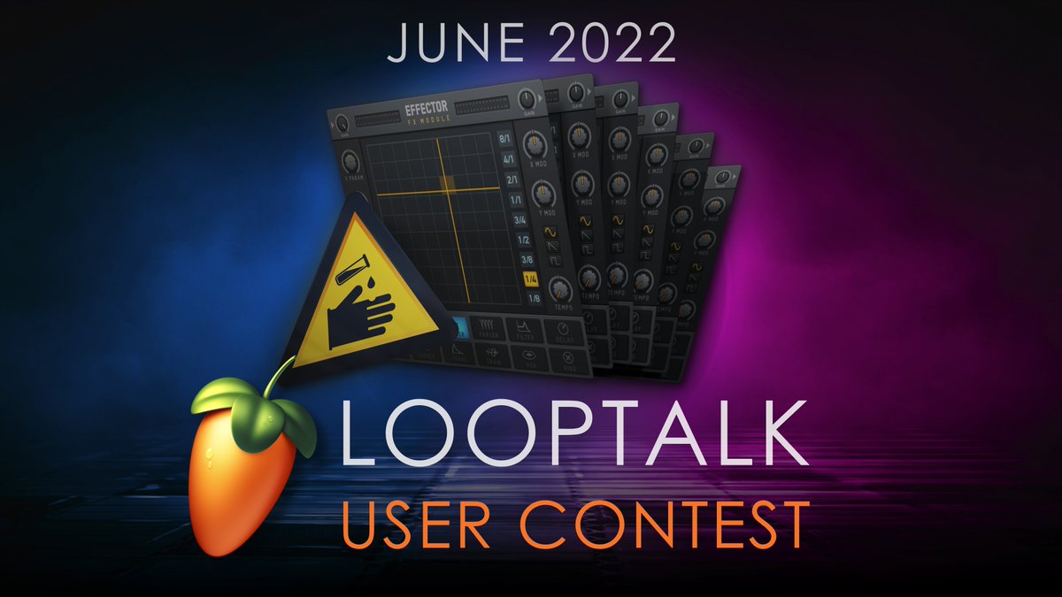 FL_Studio's tweet photo. FL STUDIO | Looptalk Monthly User Contest
Welcome. This month's Looptalk User Contest is about using Effector to make Acid sounds!
The theme is decided by whoever won the month before.
Check out the forum thread to enter: https://t.co/6rymdKt18t
#FLStudio #looptalk #contest https://t.co/tH1oA4Zy8G