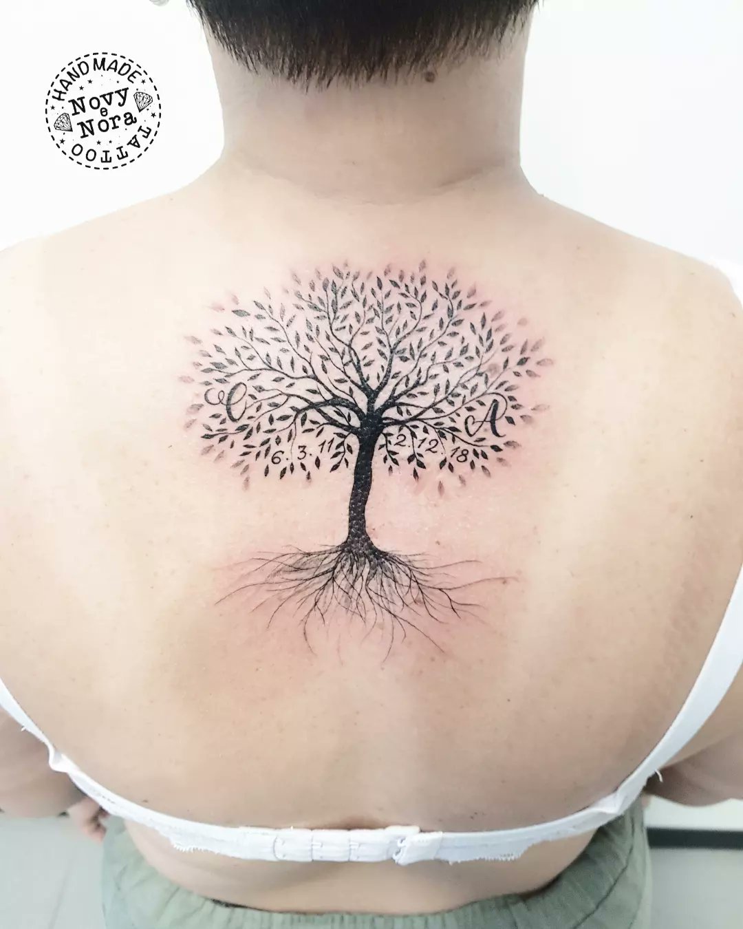 Best Oak Tree Tattoo Design Idea - YouTube
