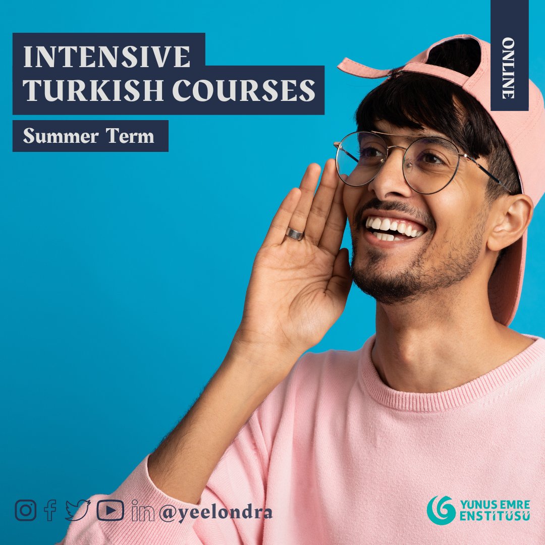 yeelondra's tweet photo. Last week to sign up❗️👇
Expand your #cultural and linguistic horizons this #Summer ☀️⛱️by enrolling in our #online Intensive #TurkishLanguage Courses!
Learn a new skill from home! 🏡
https://t.co/jhhXvXmpFj
#Turkish #LanguageCourse #TurkishClasses #LearnTurkish #yeelondra https://t.co/H2R8Z6pSCs
