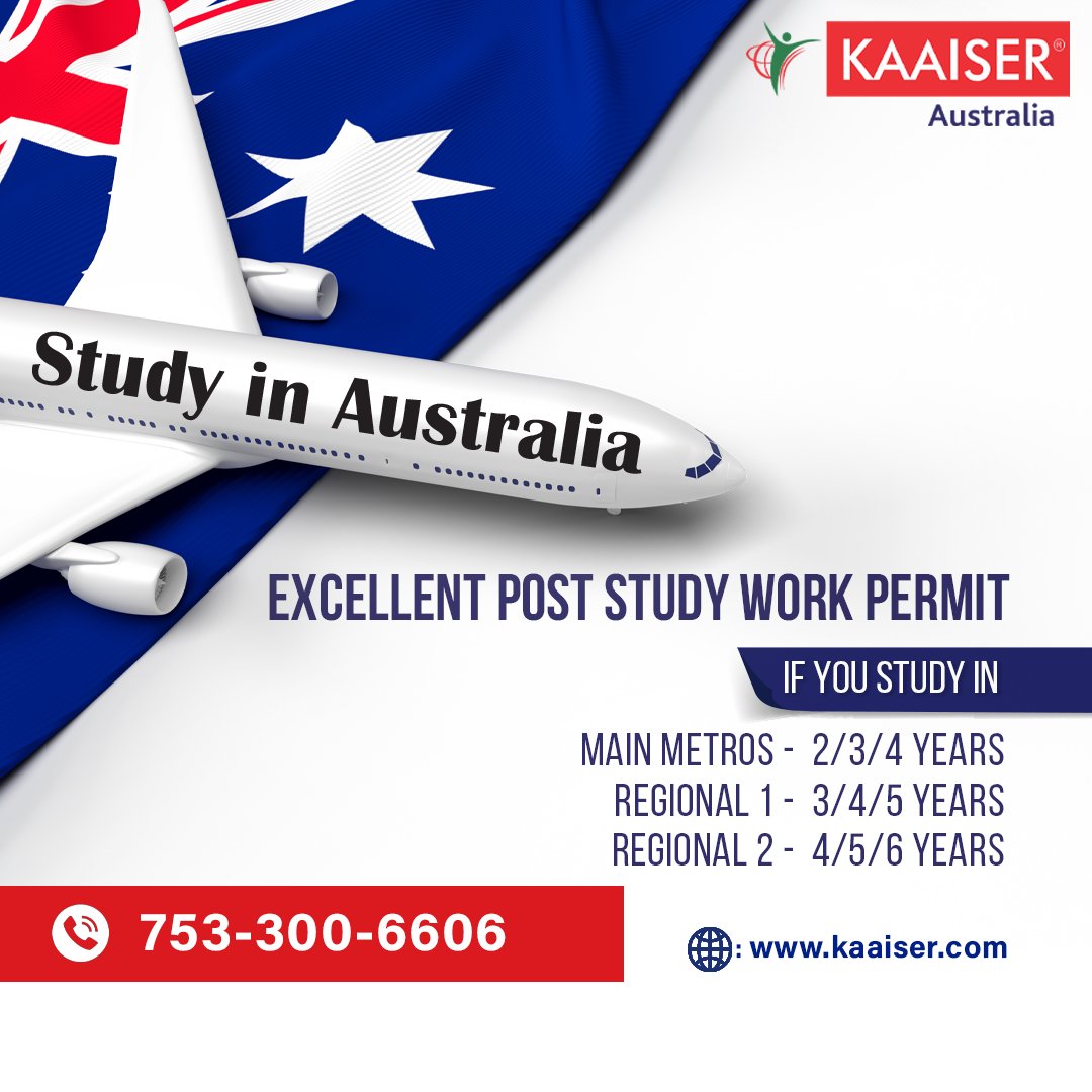 KaaiserAus's tweet image. 3 Reason Why Australia is the perfect destination for Indian Students!

•Amazing Scholarship
•Guaranteed Admission
•Excellent Post Study Work Permit
#Scholarship #Admission #PostStudy #WorkPermit #studyinAustralia #WhyAustralia #IndianStudents #EducationConsultant
