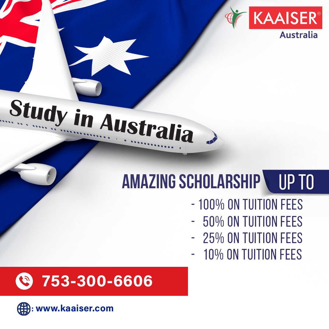 KaaiserAus's tweet image. 3 Reason Why Australia is the perfect destination for Indian Students!

•Amazing Scholarship
•Guaranteed Admission
•Excellent Post Study Work Permit
#Scholarship #Admission #PostStudy #WorkPermit #studyinAustralia #WhyAustralia #IndianStudents #EducationConsultant