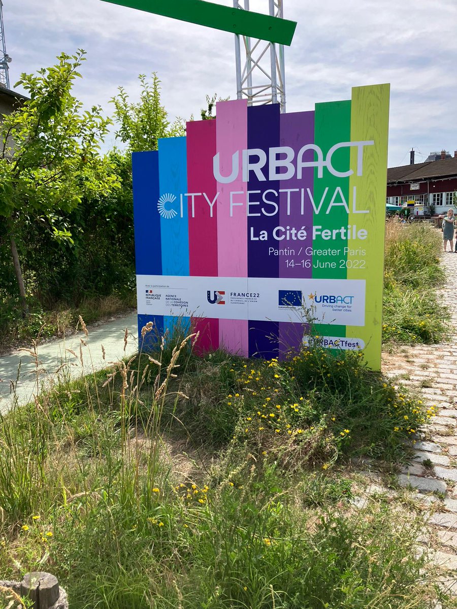 KAIROS_URBACT's tweet photo. #URBACTfest here we go! 

We are so happy to be able to exchange with other #URBACT cities and networks in Paris this week.

And we really like the idea of having a carbon-neutral event, congrats to the @URBACT team for setting an inspiring example!

#kairosmula https://t.co/493OhRmEJj