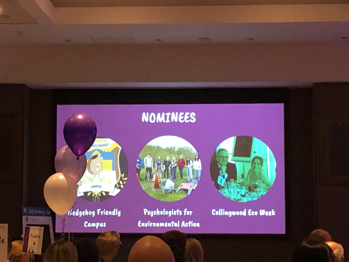Zanna Clay (@zannaclay) on Twitter photo Fantastic news that <a href="/PEAs_Durham/">Psychologists For Environmental Action (PEAs)</a> won the "Best Environmental Effort Award" at the <a href="/durham_uni/">Durham University</a> Volunteer Awards !! Fantastic achievment for this <a href="/DurhamPsych/">Durham Psychology</a> environmental initiative of students/ staff! Big cheer to all PEAs & especially @Psycholojack for his inspiring leadership! Fantastic news that <a href="/PEAs_Durham/">Psychologists For Environmental Action (PEAs)</a> won the "Best Environmental Effort Award" at the <a href="/durham_uni/">Durham University</a> Volunteer Awards !! Fantastic achievment for this <a href="/DurhamPsych/">Durham Psychology</a> environmental initiative of students/ staff! Big cheer to all PEAs & especially @Psycholojack for his inspiring leadership!