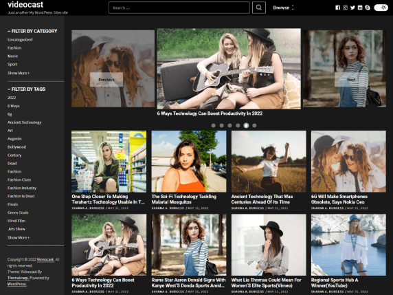 ThemesJust's tweet photo. The Videocast is a personal WordPress theme that is very simple. Simply to provide your podcast, as well as videos uploaded on other sites such as YouTube and Vimeo, with a beautiful layout and usefulfeatures such as sharing posts and viewing videos,

https://t.co/iBAoILXD0R https://t.co/RntjzofWDM