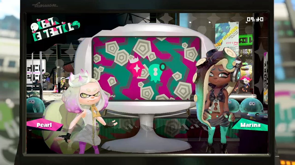 Darikyun's tweet photo. Here's #Screenshot #Frame of #Marina & #Pearl at End of OtH w/ No Text! ^w^
#Splat #Splat2 #Splatoon #Splatoon2 #NintendoSwitch https://t.co/yoCx8hpzCf