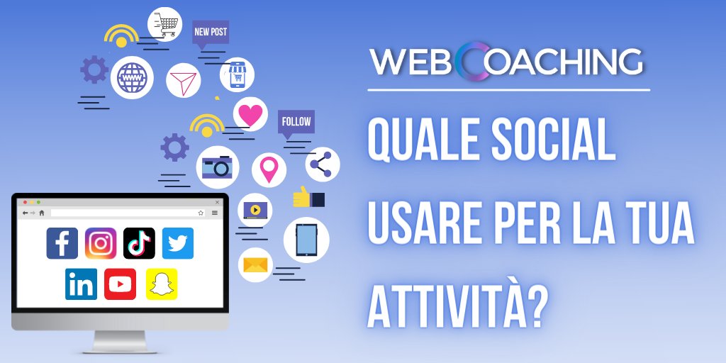 web_coaching_it's tweet photo. Ecco 3 domande che ti aiuteranno nella scelta del social adatto alla tua attività: 
Qual è il tuo target di riferimento❓
Quanto tempo puoi impegnarci❓
Che tipologia di contenuti vuoi creare❓

#socialmediamarketing #DigitalMarketing  #digitalmarketingagency https://t.co/e2rsWYpp9o