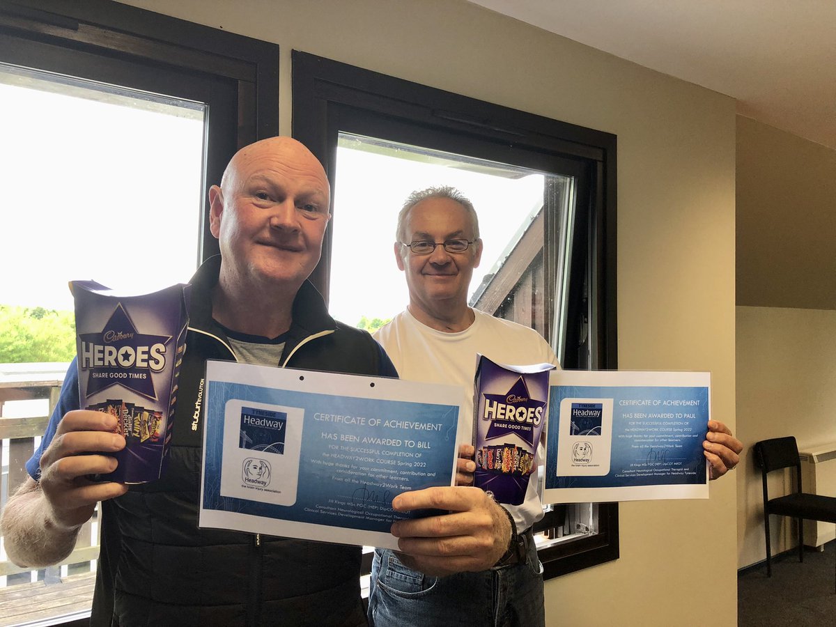 HeadwayTyneside's tweet photo. What an achievement๐our #headway2work learners have successfully completed our #prevocational course ๐ฅ๐ - watch this space for more #braininjury #vocational services for people across the #northeast ๐ง ๐๐ผโโ๏ธโญ๏ธ@AlMcD1978 @HelenKolster2 @LeeSimpson_1 @Rachellees2018 @JessLyth09 https://t.co/jTyR8riKSz