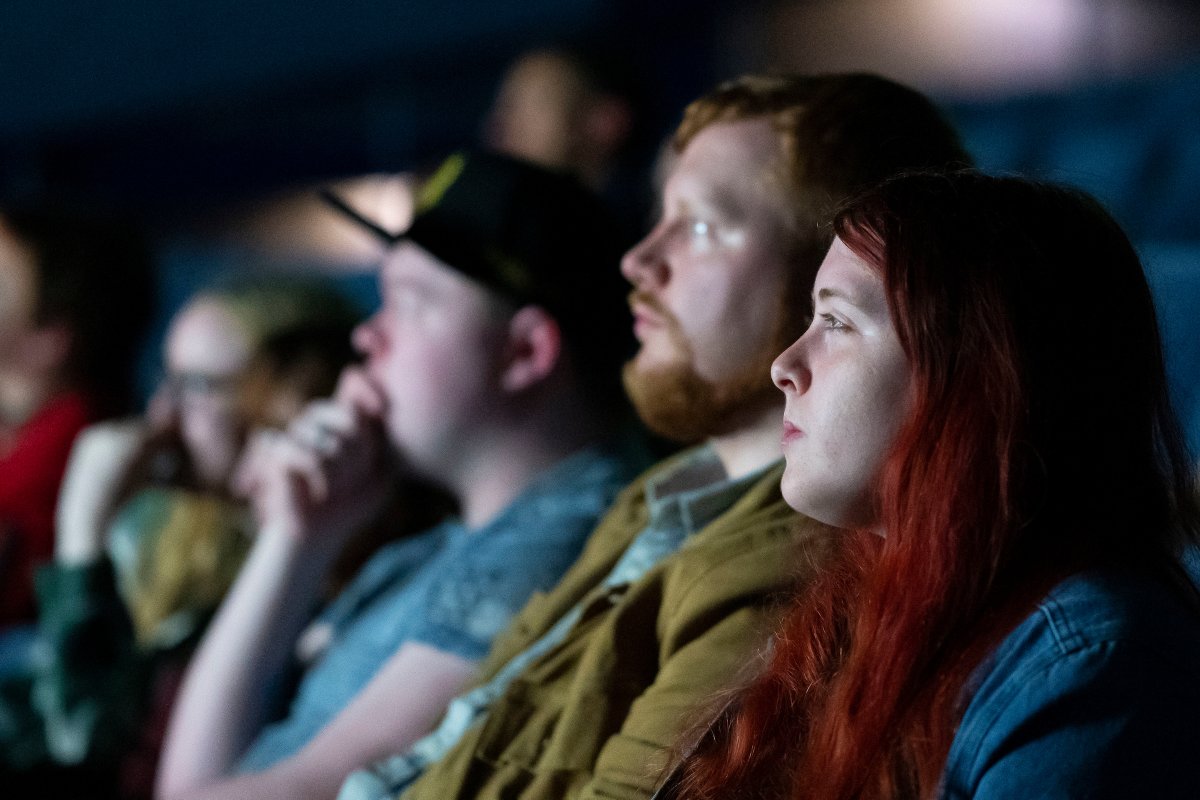 cardiffmet's tweet photo. …but the show is more than a single event. For example, our BA (Hons) Animation students showcased their work in a special cinema screening at @chaptertweets… #CSAD22 https://t.co/eBKoEwevpz