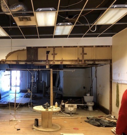 Construction on our expanded  <a href="/MakeItSpfld/">Make-It Springfield</a> collaborative workspace has started on Bridge Street <a href="/VVMentors/">ValleyVentureMentors</a> in downtown <a href="/SpringfieldBID/">Springfield Downtown</a> <a href="/UMass_larp/">Department of LARP</a> <a href="/UMassAmherst/">UMass Amherst</a>