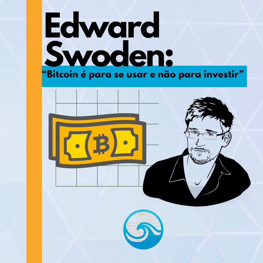 CriptoOcean's tweet photo. Você concorda com esse comentário?

Edward Snowden, famoso delator da Agência de Segurança Nacional dos EUA (NSA), fez novos comentários sobre o Bitcoin nesta semana. https://t.co/KKgVoy6DKY
