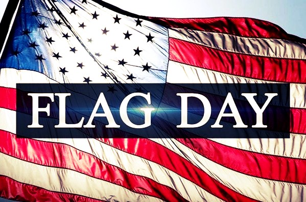 Today, is Flag Day
June 14th, commemorates the adoption of the Stars and Stripes as the official United States flag in 1777