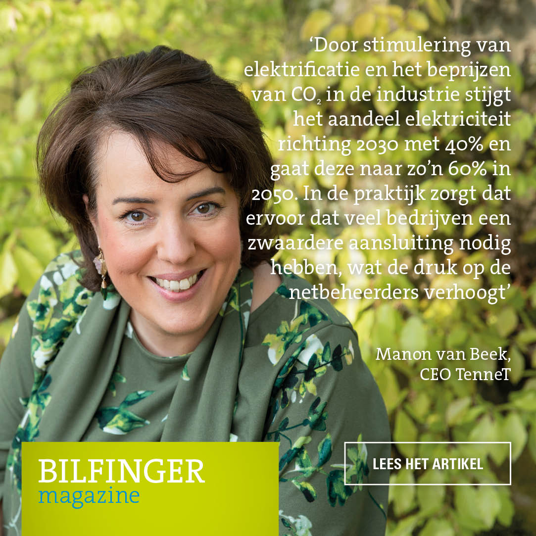 ‘De #industrie kan door goede afstemming van de energiebehoefte wel tot 30 procent op de energierekening besparen' dat meent Manon van Beek, CEO van TenneT TSO B.V.  Wij interviewde haar voor Bilfinger Magazine: is-bnl.bilfinger.com/media/bilfinge…