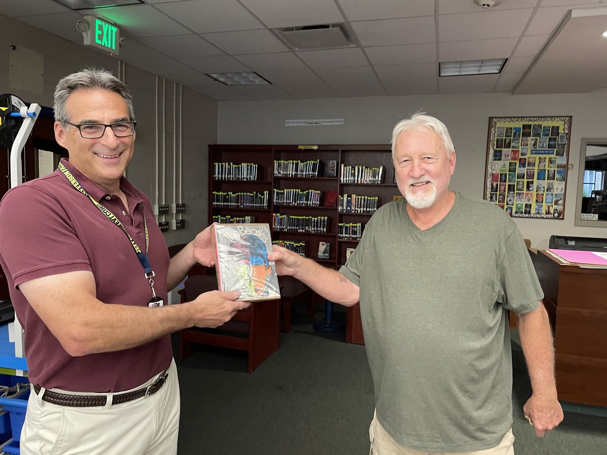 Ariammd's tweet photo. It's never too late to return your library book @JTHSFalcons @JTHSMediaCenter #50YearsOverDue #ClassOf72 https://t.co/Fx6QFgumAp