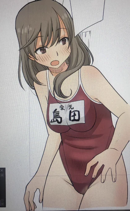 慌てる家元。 
