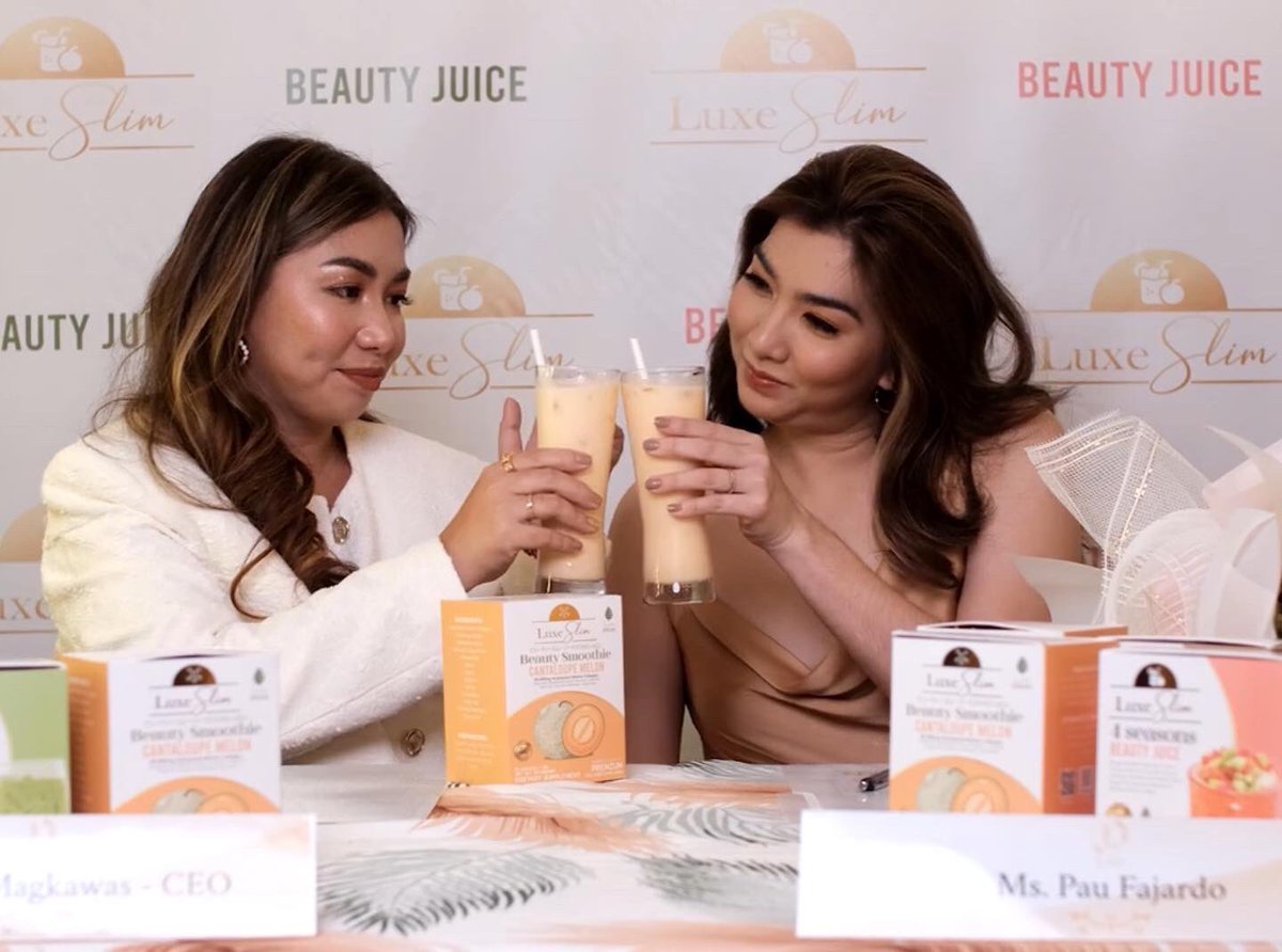 guideees's tweet photo. Yes naman Ms. Pau Fajardo!👏🍾 with the CEO, Ms. @annamagkawas 💓🙏✍️ #StrongerPAUwithLUXESLIM
#LuxeSlimPAUmovingOn https://t.co/OMaAIyVZ37