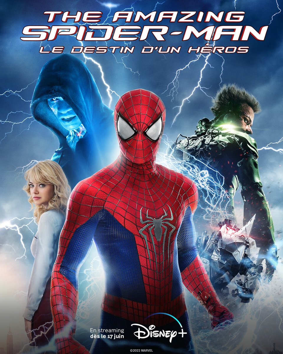 DlpNext's tweet photo. [ DISNEY PLUS ]
👀 (Presque) Tous les films Spider-Man arrivent dès vendredi en streaming sur #DisneyPlus 🕷 https://t.co/dmQmga1e7e