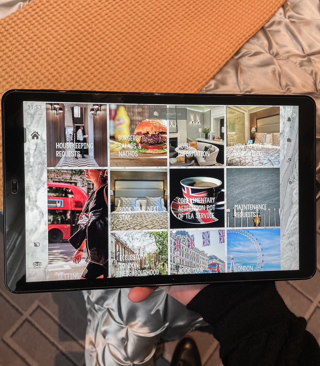 If we do say so ourselves, it's our use of tech that helps us stand out from the crowd. 📲 In fact, we have won awards for our tech-focus, and one kind guest said "Eccleston Square Hotel is the most tech-saavy hotel I've ever stayed at"!

#EcclestonSquareHotel #LondonHotels