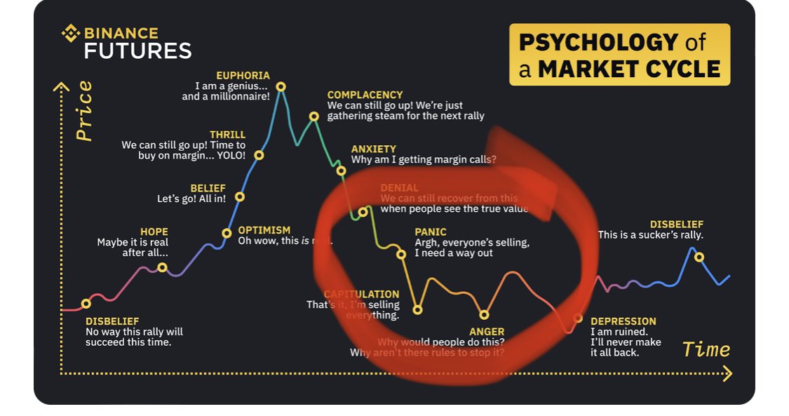 I think we have officially entered the panic stage.. We are not far from the bottom! 🚀 #Bitcoin #Crypto #CryptoMarket