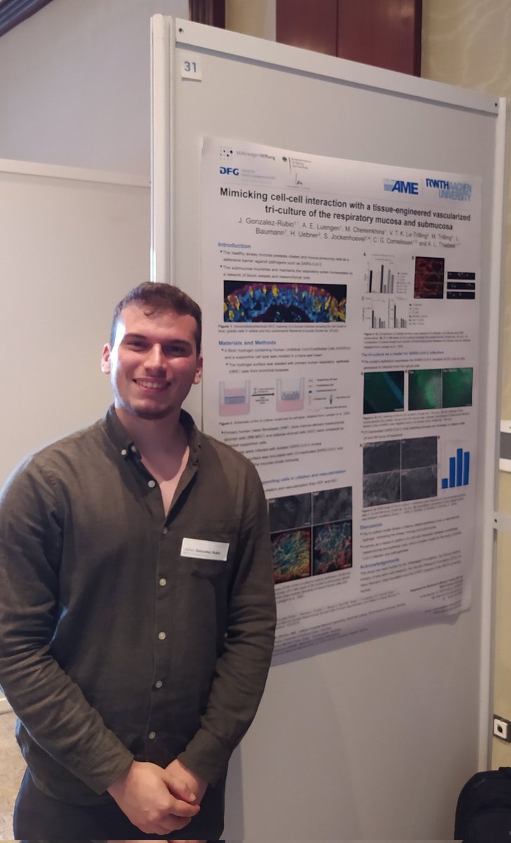 My poster at #LIVe2022 <a href="/epithelix/">Epithelix</a> <a href="/AltertoxAcademy/">Altertox Academy</a> . Very nice experience!! :)