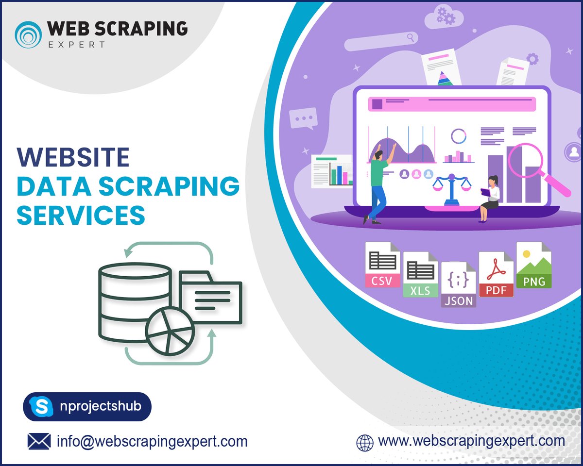 webscrapingexpe's tweet image. Ecommerce Product Reviews and Pricing Data Scraping Services
Before it's too late, we can help you use web scraping in action. Our eCommerce product reviews and pricing data scraping services will help you boost your...
#ecommercewebscraping
Visit: WebScrapingExpert.com