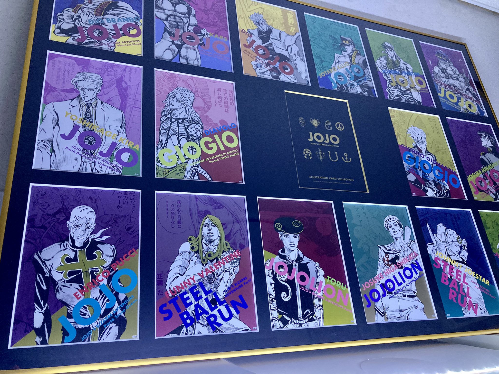 ジョジョ イラストカードコレクション　金沢 金沢限定】ジョジョの奇妙な冒険 イラストカードコレクション