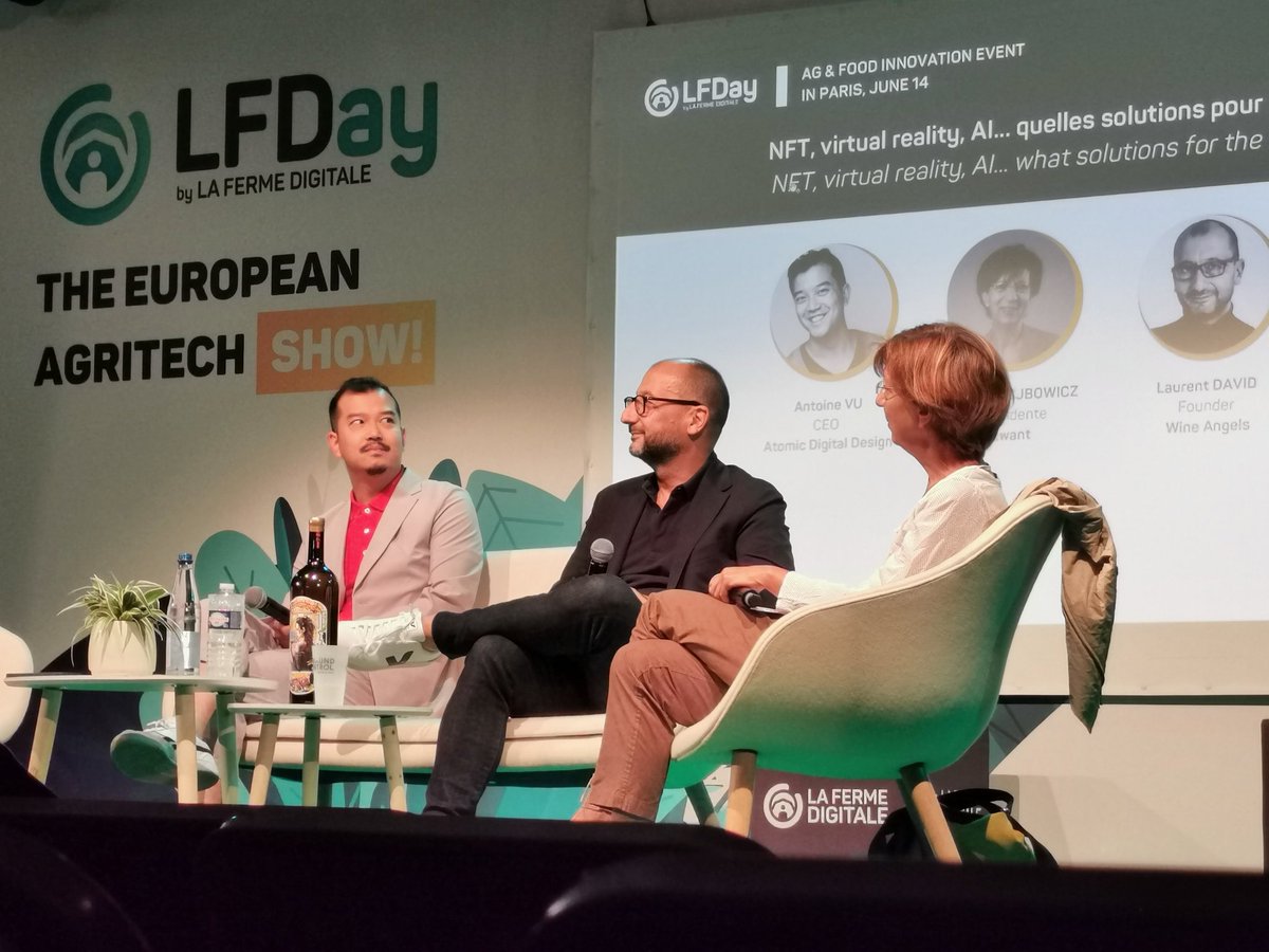 #LFDay2022
Conférence #VR, #NFTs #AI
Quelles solutions pour le secteur agricole ?
#agriculture #agtech #winetec #blockchain
<a href="/FermeDigitale/">La Ferme Digitale</a>