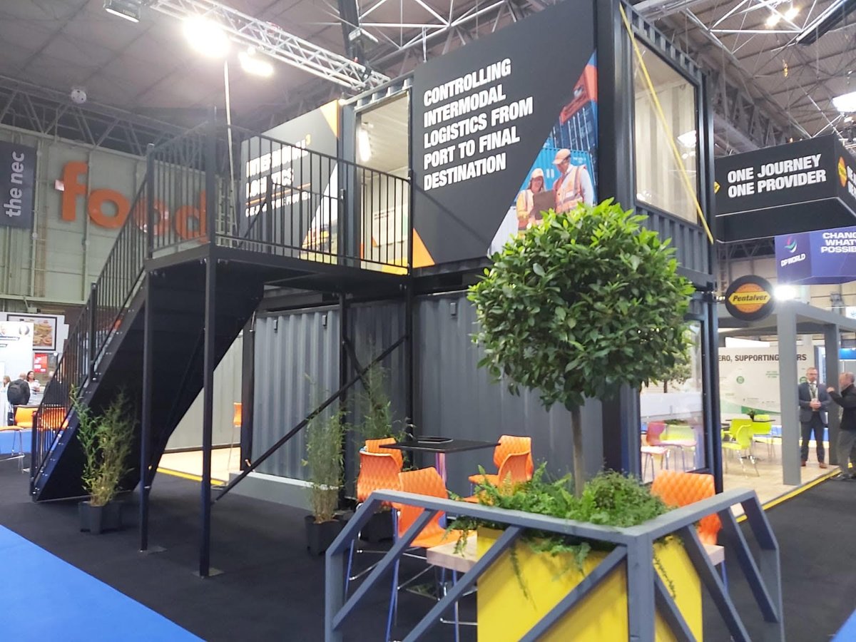 RailFreight's tweet photo. Please come along to our stand 6020 at @multimodal to check out our amazing container conversions and find out what Freightliner can do for you.
#intermodallogistics #railfreight #decarbonisation https://t.co/JAURP3YJ3G