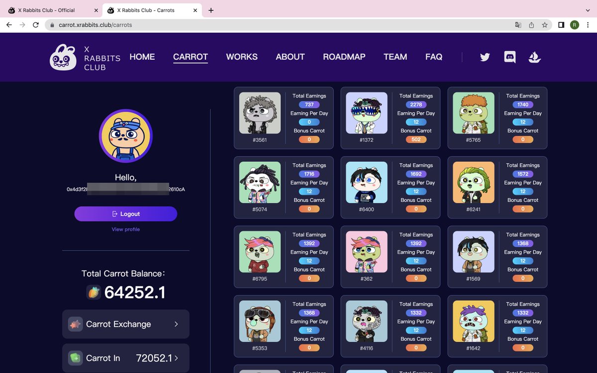 X Rabbits Club tweet media