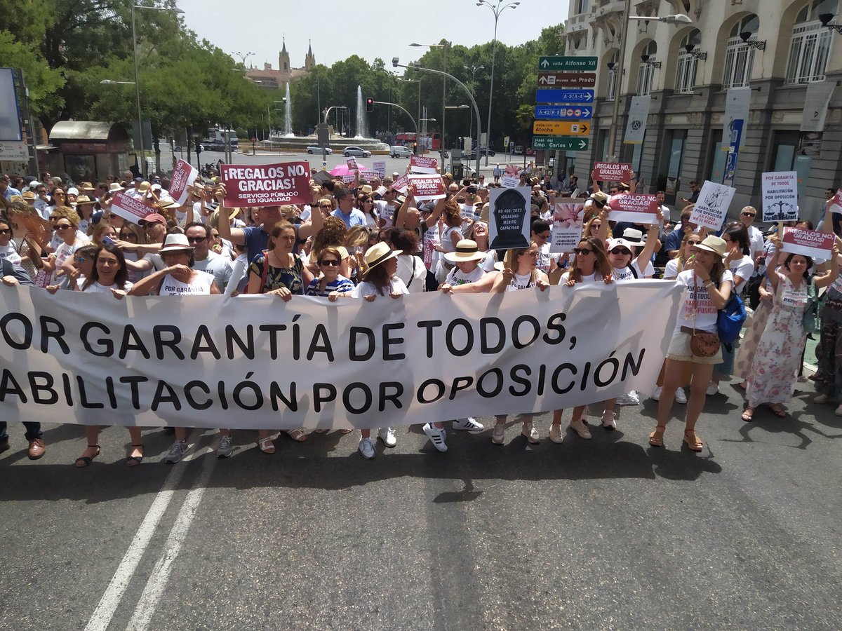 Los Habilitados Nacionales se han pronunciado hoy #14J