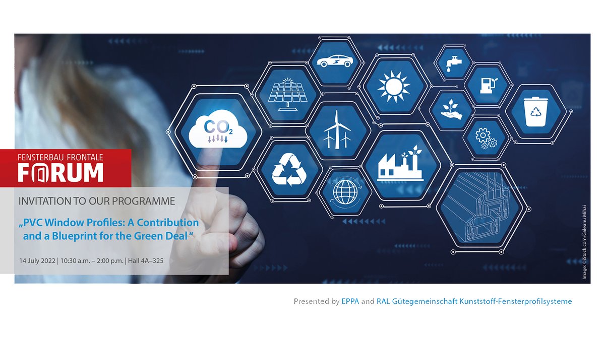 EPPA_Profiles (@eppa_profiles) on Twitter photo In one month's time, on 14 July 2022 from 10:30 to 14:00, <a href="/EPPA_Profiles/">EPPA_Profiles</a> will be hosting its half-day programme on "PVC Window Profiles: A Contribution and a Blueprint for the Green Deal" at the <a href="/fensterbau/">FENSTERBAU FRONTALE</a> FRONTALE FORUM. Join us live. To the programme: 👉bit.ly/3xuHaqn In one month's time, on 14 July 2022 from 10:30 to 14:00, <a href="/EPPA_Profiles/">EPPA_Profiles</a> will be hosting its half-day programme on "PVC Window Profiles: A Contribution and a Blueprint for the Green Deal" at the <a href="/fensterbau/">FENSTERBAU FRONTALE</a> FRONTALE FORUM. Join us live. To the programme: 👉bit.ly/3xuHaqn