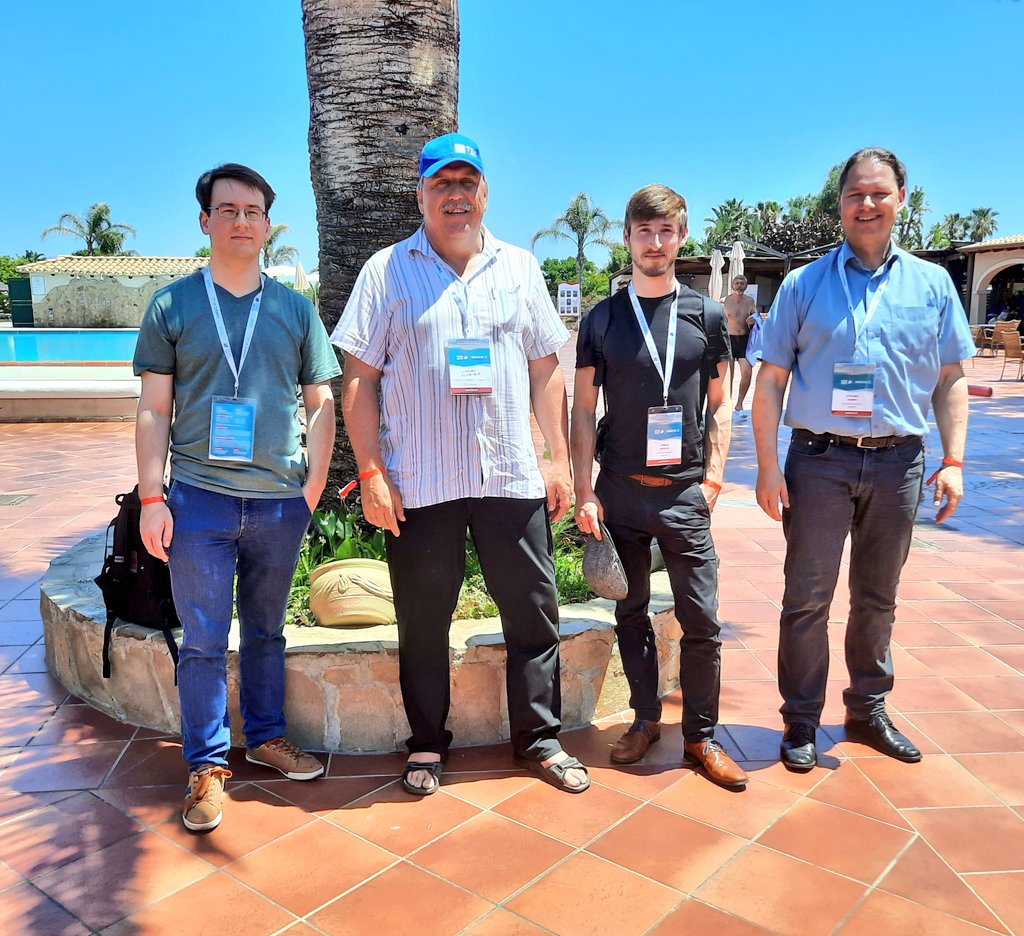 Greetings from the International Conference on Synthesis, Modeling, Analysis and Simulation Methods, and Applications to Circuit Design 2022, Villasimius, Sardinia. After three year of online conferences, we are happy to present our research results in person again. 
#SMACD2022