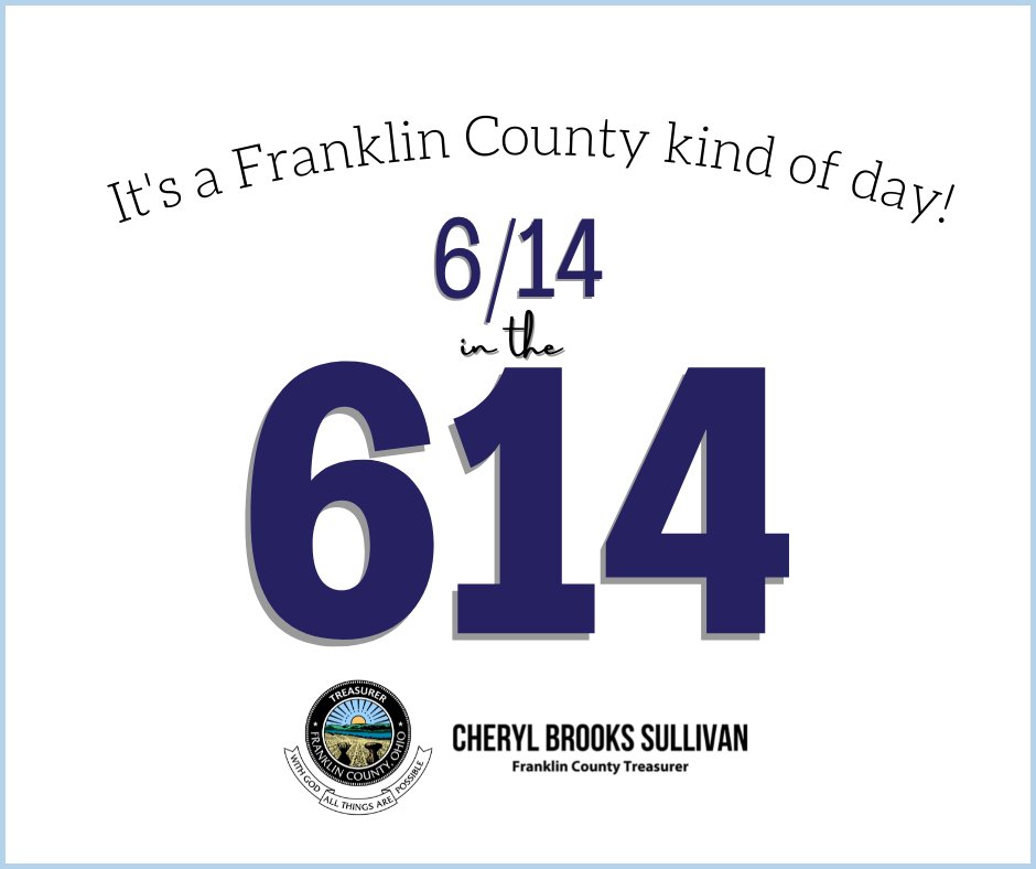 TreasurerCBS's tweet photo. Happy 614 Day to everyone in the 614! https://t.co/hK2aDceFPD