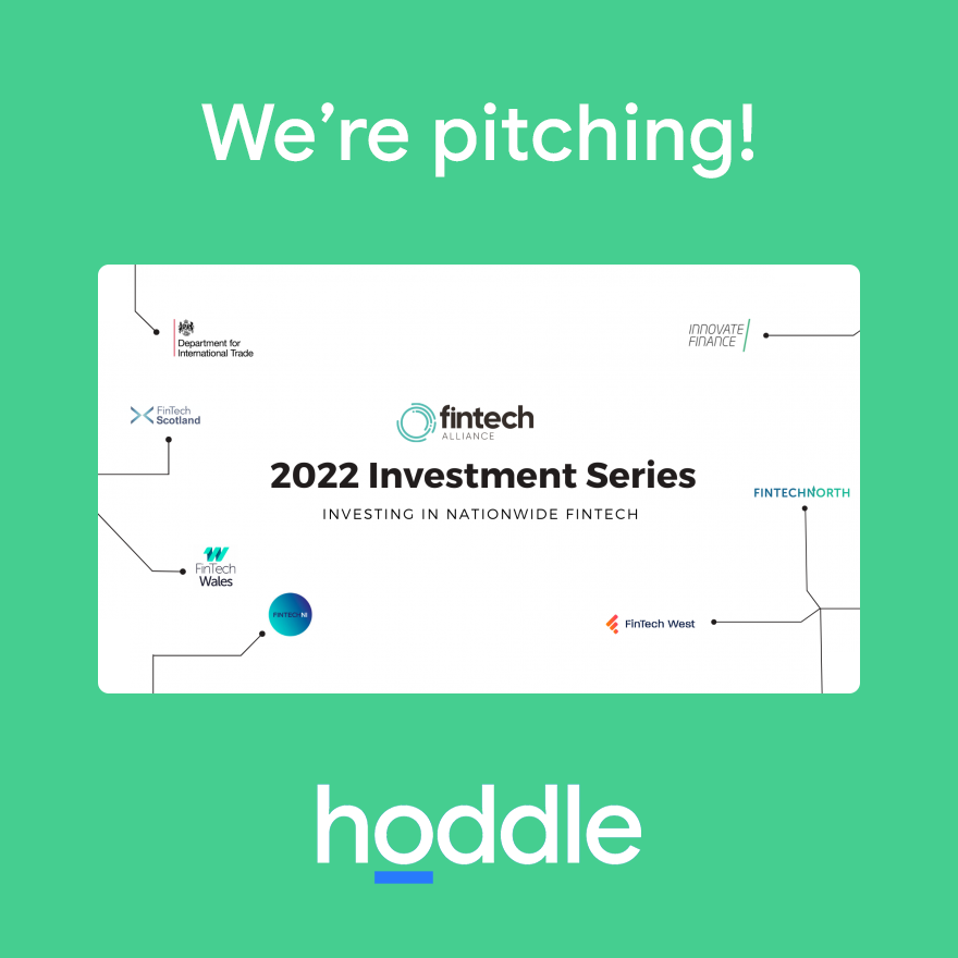 HoddleApp's tweet photo. We are excited to announce we will be pitching at @AllianceFintech’s pitch day!

Hoddle has been selected by a judging panel, out of over 100+ applicants, to pitch in front of 70+ Venture Capital and Angel Investors on Friday 17 June 2022, at the Guildhall in London. https://t.co/Zx777UKgy2