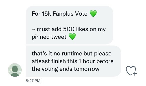 meantforpsh_'s tweet image. For 15k Fanplus Vote for #ENHYPEN_JUNGWON 💚

~ must add 500 likes on @Limegives ' pinned tweet 💚

#ENFuelUp #엔하이픈_정원