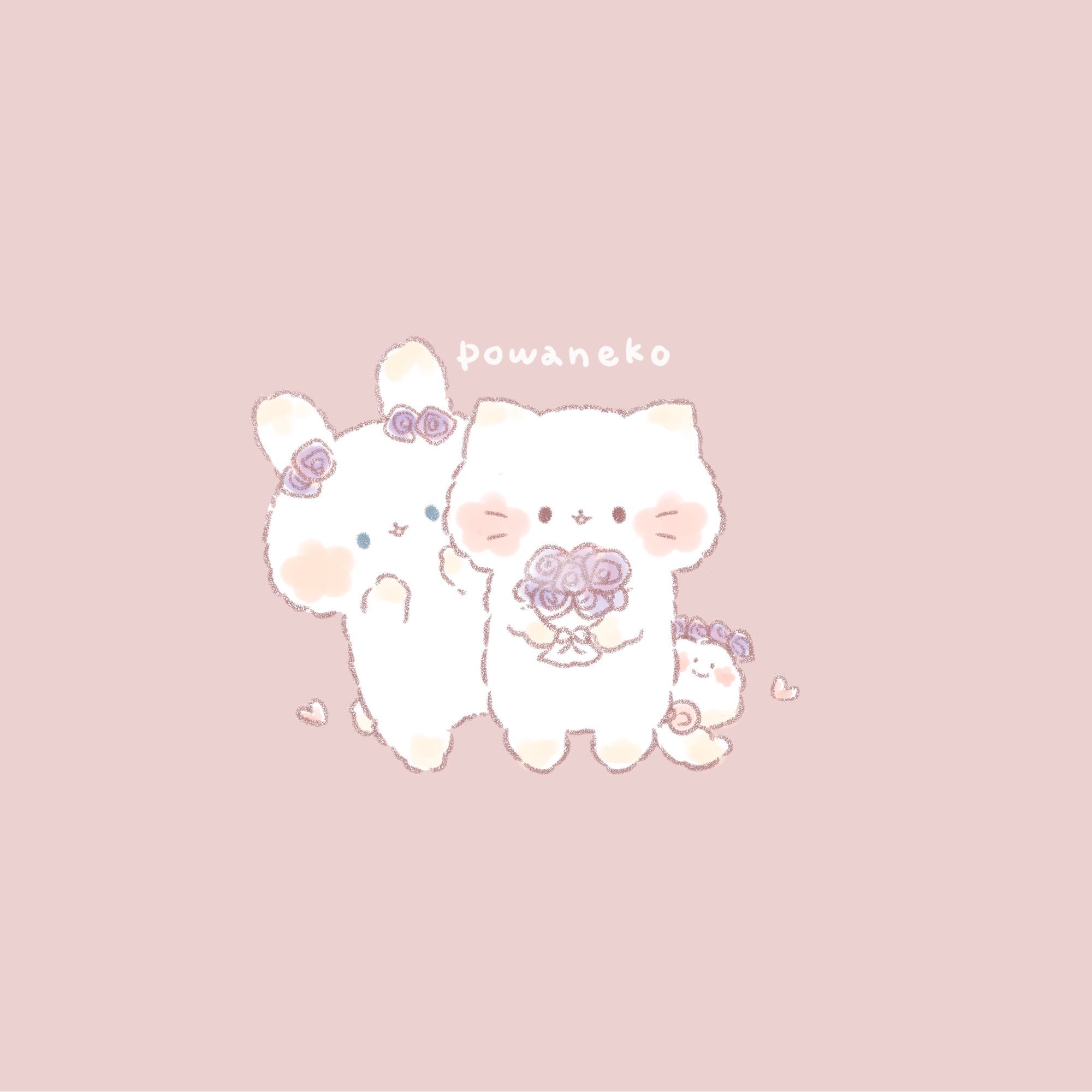 ぽわねこ 6月の誕生花はバラ みんなにプレゼントだにゃ イラスト Drawing ねこ T Co S1nuzvqy4u Twitter