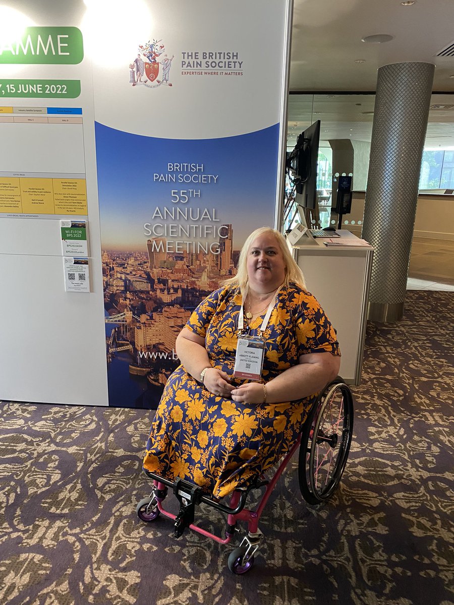 BNightsCRPS's tweet image. Our Founder Victoria @CRPSguru &amp;amp; Chair of @PatientBps is at the @BritishPainSoc 55th Annual Scientific Meeting.
So far it’s been a great conference specialising in pain
#BPSASM2022