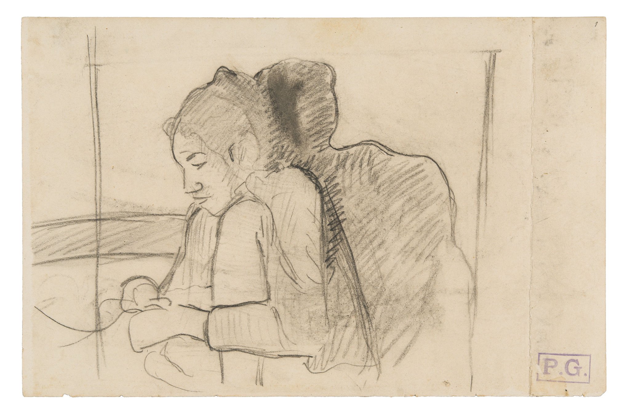 Paul Gauguin On Twitter Paul Gauguin Seated Tahitian Woman recto  paul-gauguin-on-twitter-paul-gauguin-seated-tahitian-woman-recto
