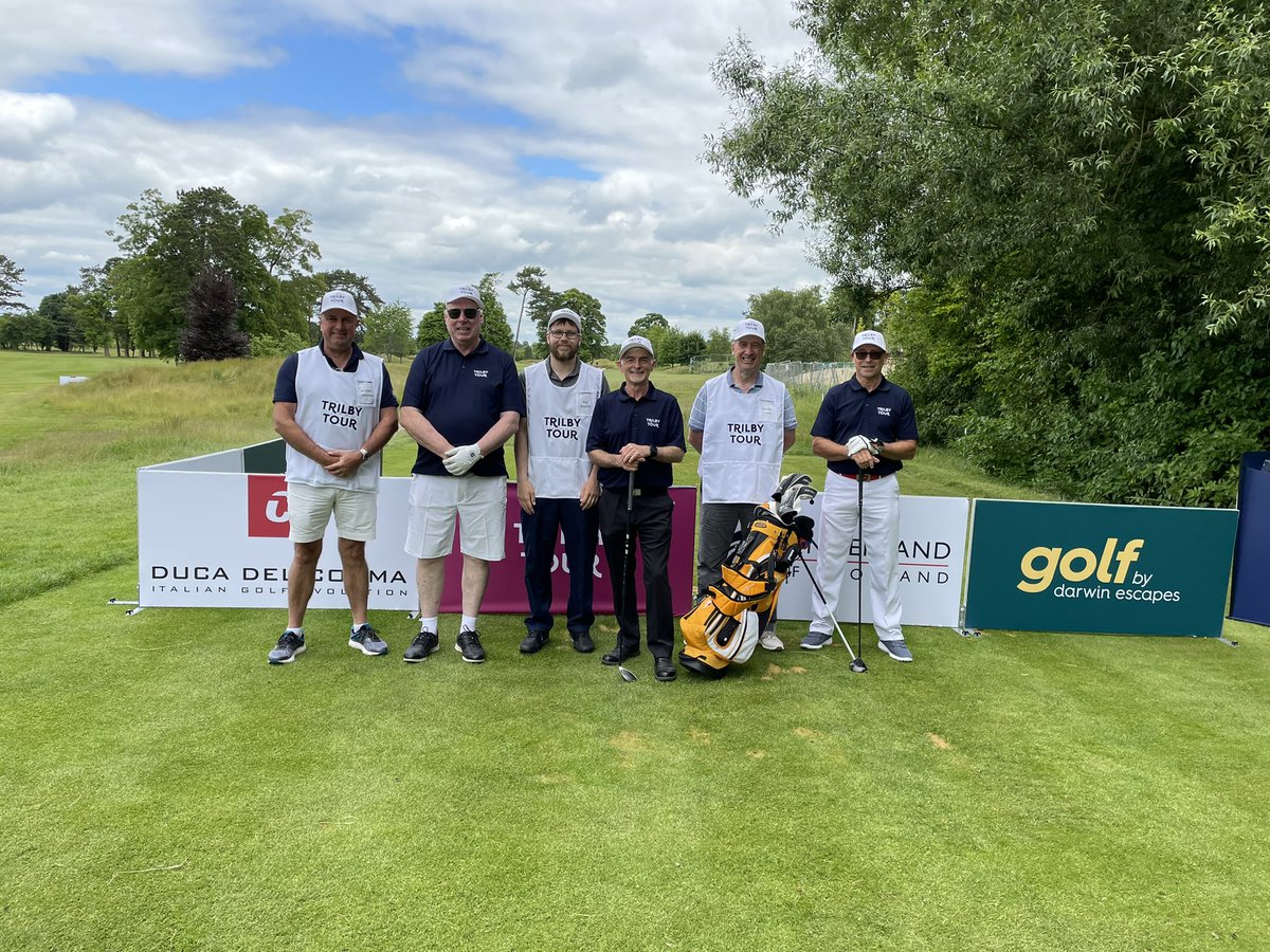 regmachin's tweet photo. @TrilbyTour wonderful day  @TheSpringsGC excellent hosts - course in great condition and fantastic company in my 3 ball #Stephen Harris #Boom Boom Delaney Trilby legend. Thanks to caddies Jonny, Alistair, Geoff and @SkySportsGolf camera on holes where we played our worst golf! https://t.co/QbpzIoAuVw
