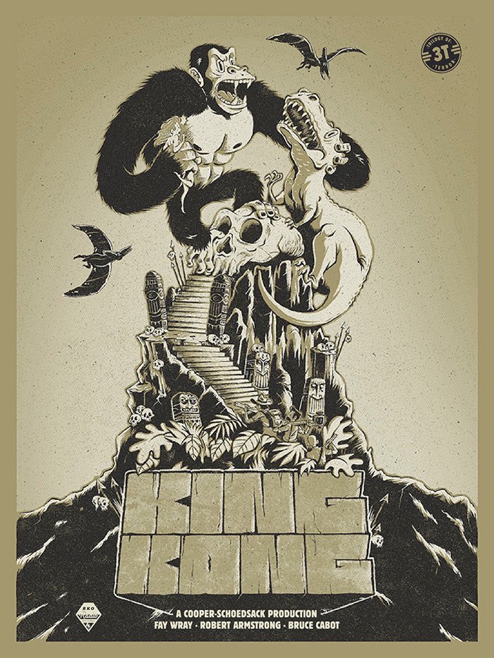 MatthewAMullins's tweet photo. Alternative Poster for King Kong (1933)
Aka: The Ape (working title), King Ape (working title), Kong, The Beast, The Eighth Wonder, The Eighth Wonder of the World
By German Torres https://t.co/78tukPOUoD https://t.co/Gi9XpNEAvA
#KingKong #AlternativePoster #GermanTorres https://t.co/EvpyfKriVe