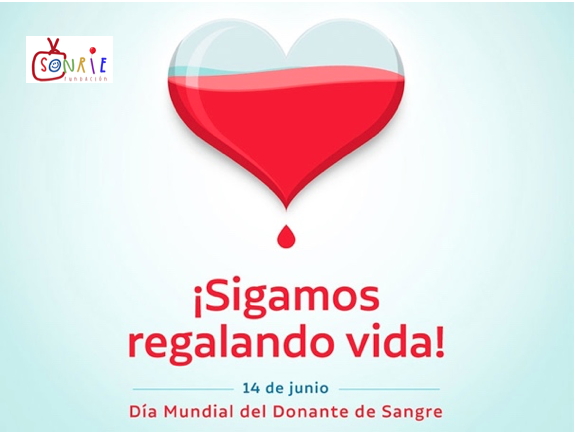 ¡Donar sangre es donar vida! 

En <a href="/Fund_Sonrie/">Fundación Sonríe</a> apoyamos a concientizar la ciudadanía sobre la importancia de la donación de sangre de manera voluntaria. 

#DíaMundialDelDonanteDeSangre